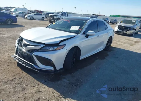 2022 Toyota Camry Xse V6 из США, поврежденный, VIN 4T1KZ1AK7NU061202